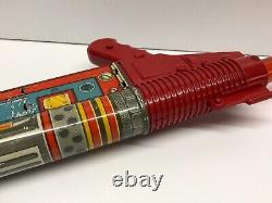 Vintage MARX G-MAN MODEL Tin Toy Tommy Gun