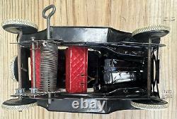 Vintage MARX Old Jalopy Wind-up Toy Car Truck With Key Black Model T Tin Litho
