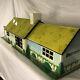 Vintage MARX TIN RANCH DOLL HOUSE DOLLHOUSE 1950s LITHO TIN STEEL METAL MCM CUTE