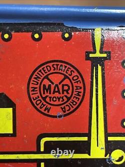 Vintage MARX Tin Coal Dump Truck 1940s USA
