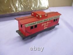 Vintage MARX Tin Litho Stream Line Steem Type Electrical Train Set Original Box