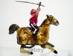 Vintage MARX Tin Lithograph RIDE'EM COWBOY Wind-up Toy (WORKING CONDITION)