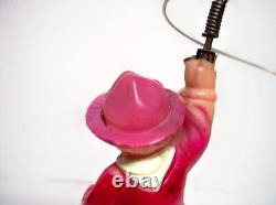 Vintage MARX Tin Lithograph RIDE'EM COWBOY Wind-up Toy (WORKING CONDITION)