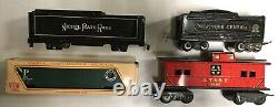 Vintage MARX Toys Tin Litho O Scale Engines & Train Cars Parts Lot