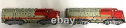 Vintage MARX Toys Tin Litho O Scale Engines & Train Cars Parts Lot