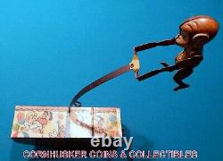 Vintage Marx 1930's Acrobatic Marvel Monkey Tin Wind Up Very Good Condition