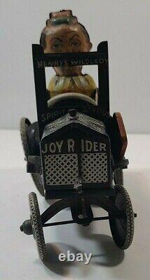 Vintage Marx 1930's Joy Rider Crazy Car Tin Wind Up Rare