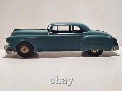 Vintage Marx 1949 1950 Buick Sedan Plastic Tin Friction Car Toy Blue