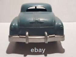 Vintage Marx 1949 1950 Buick Sedan Plastic Tin Friction Car Toy Blue