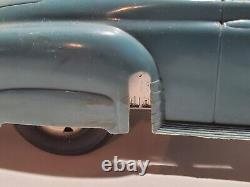 Vintage Marx 1949 1950 Buick Sedan Plastic Tin Friction Car Toy Blue