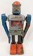 Vintage Marx 1960s Tin Litho Mr Mercury Robot Toy Parts/Repair No Remote Japan
