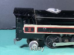 Vintage Marx 2-4-2 Locomotive Engine With Canadian Pacific Tender Tested