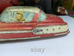 Vintage Marx 4117 Tin Toy Car 20 Long