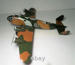 Vintage Marx Aeroplane Windup Tin Camouflage Us Army Airplane
