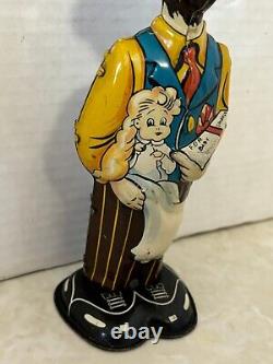 Vintage Marx B. O. Plenty Wind-Up Tin Toy