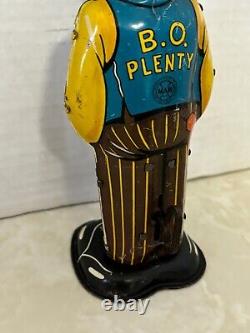 Vintage Marx B. O. Plenty Wind-Up Tin Toy