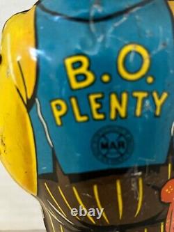 Vintage Marx B. O. Plenty Wind-Up Tin Toy