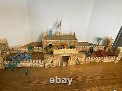 Vintage Marx Captain Gallant Playset 1953 Tin Litho French Foreign Legion Fort