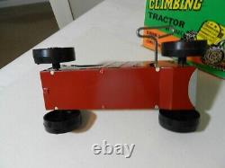 Vintage Marx Climbing Tractor- Nos- No. 904- Tin Litho Toy Tractor- Excl