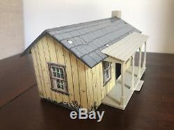 Vintage Marx Downsized Tin Cabin for Rifleman Play Set