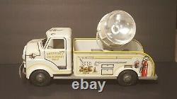 Vintage Marx Emergency Searchlight truck Pressed Steel #265 1950's ++ Condition