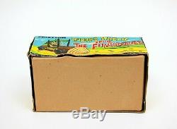 Vintage Marx Flintstones Barney Rubble's Wreck Tin Friction Car with BOX