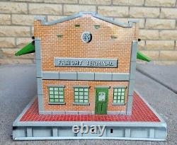 Vintage Marx Freight Terminal Tin Litho Train Station Toy Building 1950s O Scale