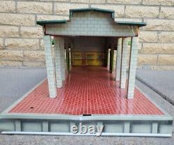 Vintage Marx Freight Terminal Tin Litho Train Station Toy Building 1950s O Scale