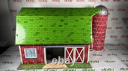 Vintage Marx Happi Time Barn Farm Tin Farmhouse Collectible Toy Nice Rare Find