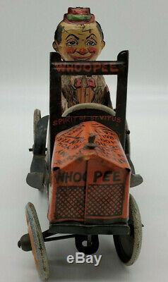 Vintage Marx Henry's Joyrider Car Tin Lithographed Windup Toy Vehicle