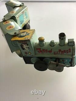 Vintage Marx Jetson Express Wind-up Tin Train