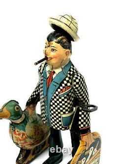 Vintage Marx Joe Penner Wanna Buy a Duck Wind-Up, Tin Litho