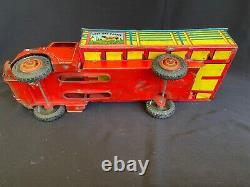 Vintage Marx Lazy Days Farms Truck Toy Tin Litho Toy
