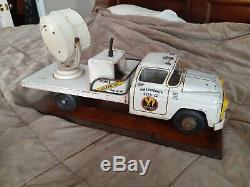 Vintage Marx-Lumar Mobil Searchlight unit No. 14. PRESSED Steel truck! AWESOME