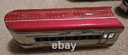 Vintage Marx M10005 1940 Tin Litho Union Pacific Passsenger Train