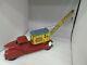 Vintage Marx Magnetic Battery Opperated Crane Truck Tin Toy 882