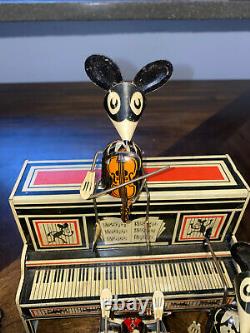 Vintage Marx Merry Makers Mice Mouse Band Tin Wind Up