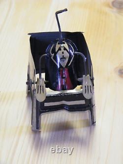 Vintage Marx Merry Makers Mouse Band Tin Litho Wind-Up Toy Piano Player