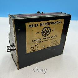 Vintage Marx Merrymakers 1929 Tin Litho Mouse Mice Piano Tested incomplete Video