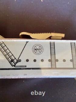 Vintage Marx Metal Battleship Toy Tin Litho Toy