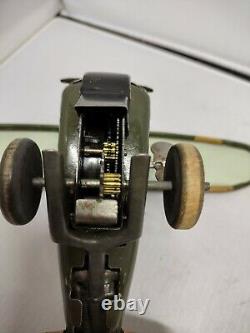 Vintage Marx Military Looping Plane Tin Wind-up Toy BEAUTIFUL CONDITION WORKS