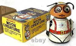 Vintage Marx Moon Creature Wind Up Tin Toy, Working, 1968, Original Box! J-6235, Gift