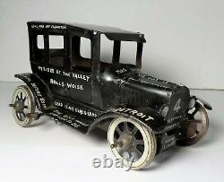 Vintage Marx Old Jalopy Model T Limping Lizzi Lithographed Tin Wind Up