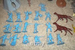 Vintage Marx Rin Tin Tin Fort Apache Cowboy and Indian Play Set