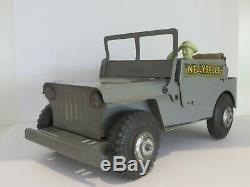 Vintage Marx Roy Rogers Nellybelle Willys Jeep in Original Box Superb