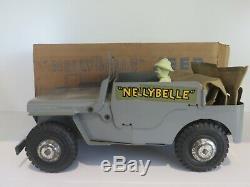 Vintage Marx Roy Rogers Nellybelle Willys Jeep in Original Box Superb