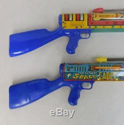 Vintage Marx Space Cadet Sparkling Laser Ray Gun Toy Lot Tom Corbett Rex Mars