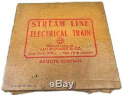 Vintage Marx Streamline Electrical Tin Train Set