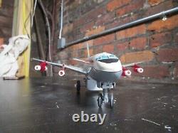Vintage Marx TWA Super Jet Plane Battery Powered Tin Toy