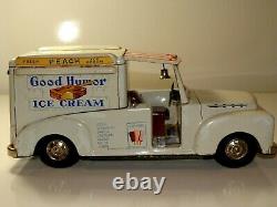 Vintage Marx Tin Friction Good Humor Ice Cream Truck Rare